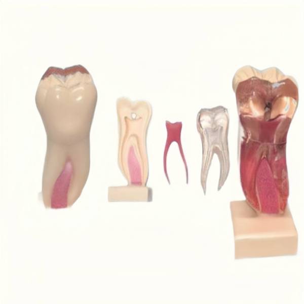 UM-AA1 modèle de profil anatomique de la molaire mandibulaire (6 fois la taille naturelle)